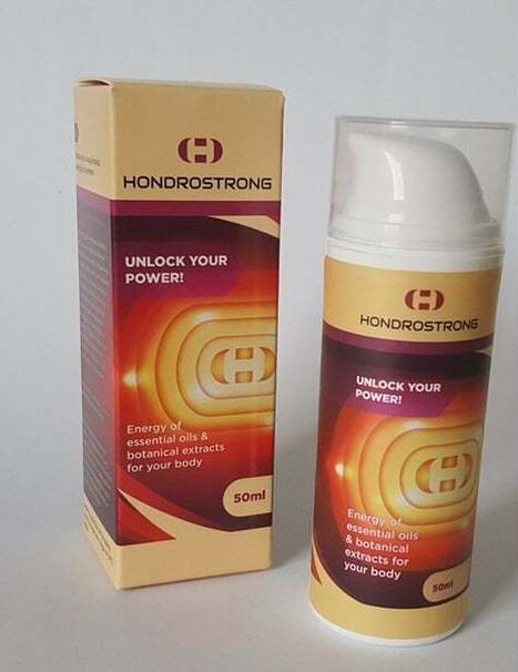 Feedback on the use of cream Hondrostrong from Elena from Kharkov